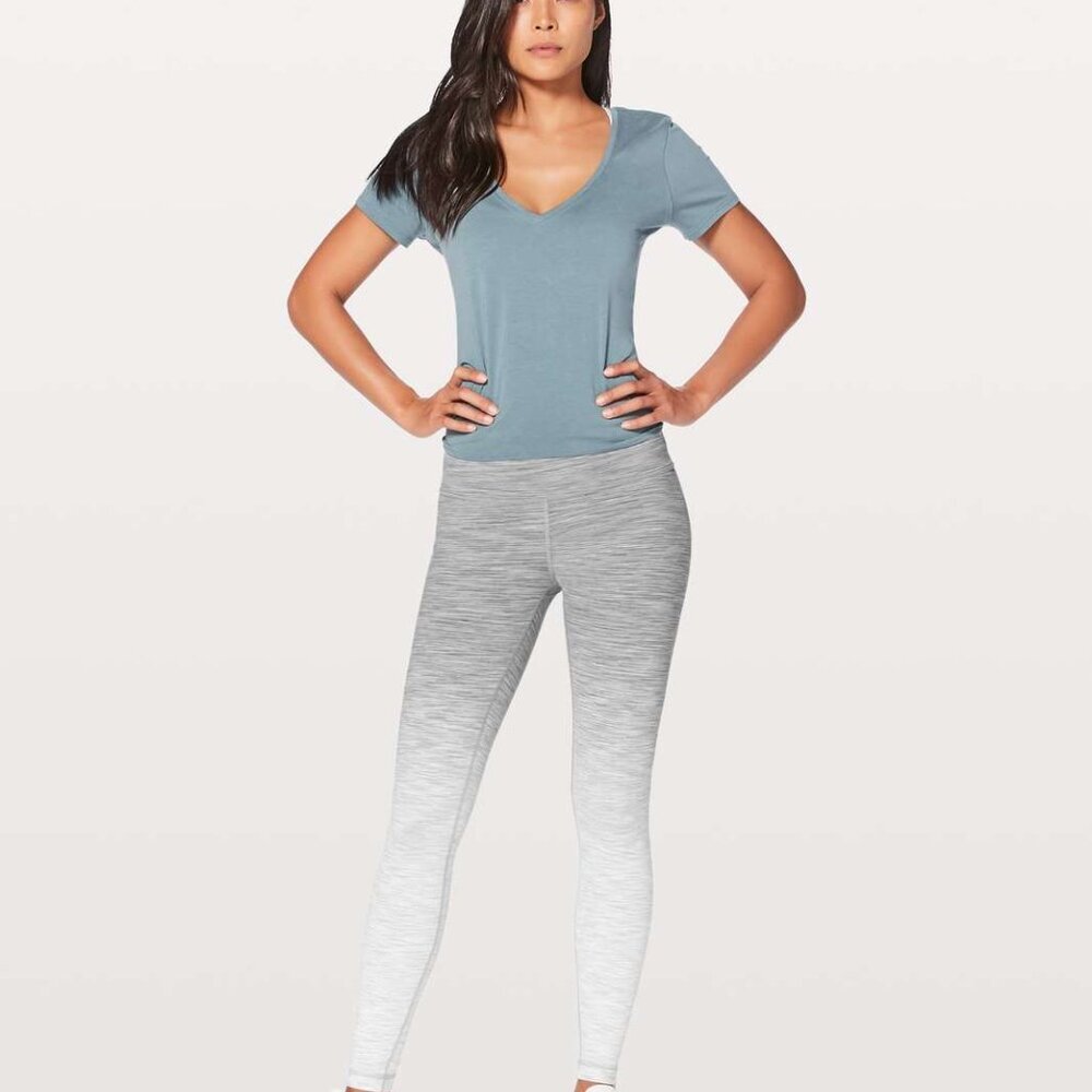 Lululemon Wunder Under Hi-Rise Tight (Ombre Melange) *Full-On Luon 28" Size 12